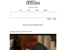Tablet Screenshot of ffffilm.com